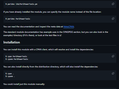 PerlPowerTools Screenshot 1