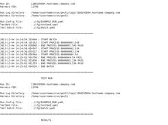 Harness Output