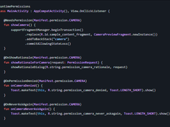 PermissionsDispatcher Screenshot 1
