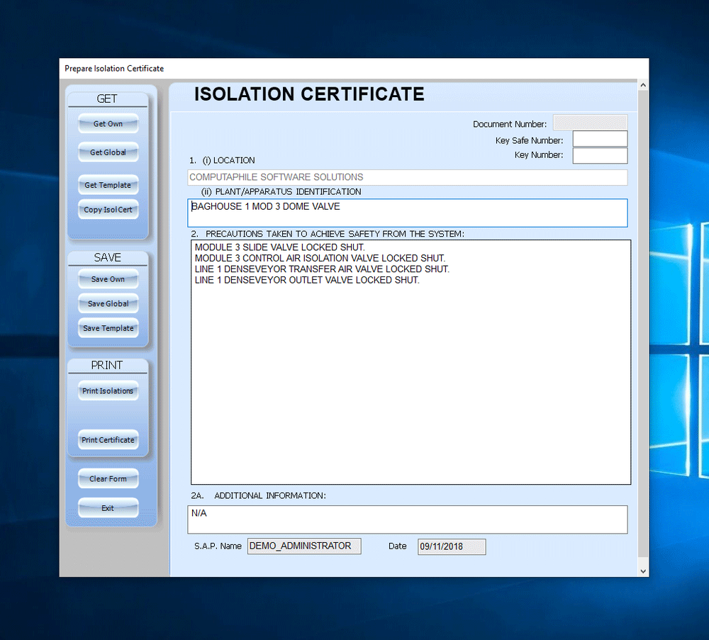 Computaphile Permit for Work Screenshot 1