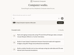Perplexity Computer Screenshot 1