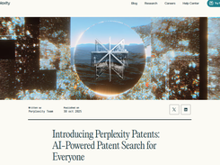 Perplexity Patents Screenshot 1