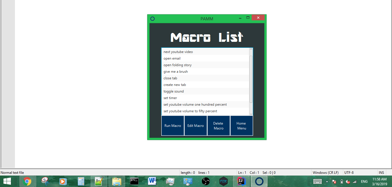 Personal Assistant Macro Maker download | SourceForge.net