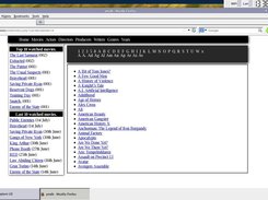Showing list of movies
