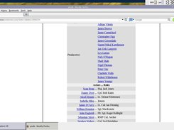 Title display, listing all saved details of movie
