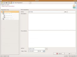 This is the view if you create a test sequence.