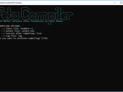 Peta Compiler Screenshot 1