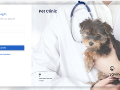 PetAladdin Veterinary Practice Management Software login page