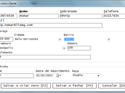 Registering clients