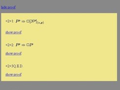 sample of proof with hidden proof level