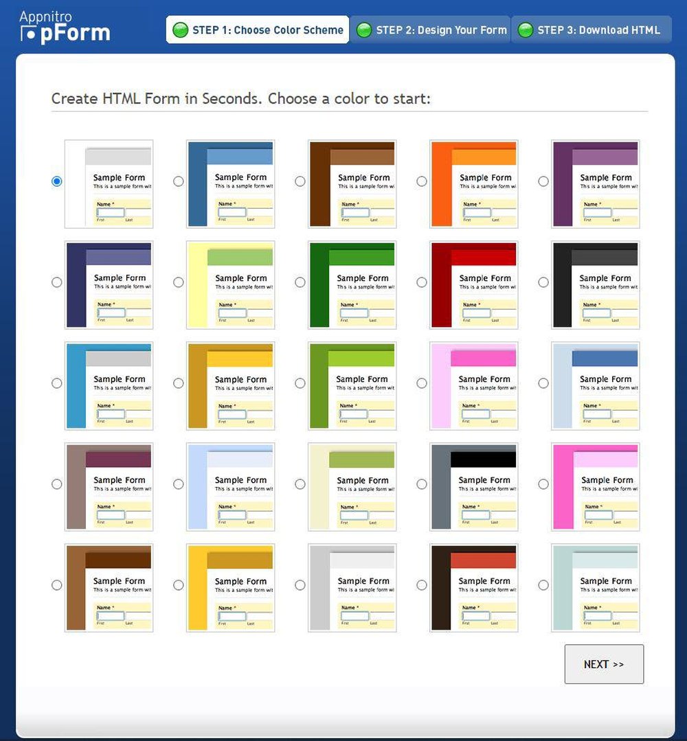 pForm Screenshot 1
