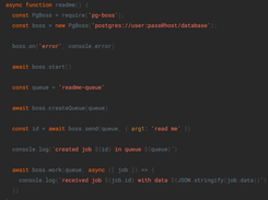 pg-boss Screenshot 1
