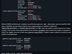 pg_pathman Screenshot 2