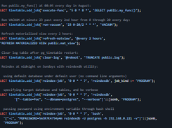 pg_timetable Screenshot 1