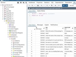 pgAdmin Screenshot 1