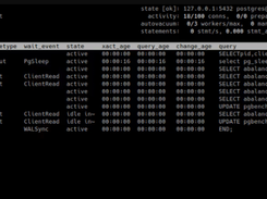 pgCenter Screenshot 1