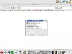 Query Mode popup dialog (Firefox is attempting access)