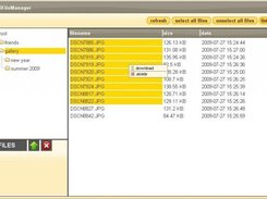 PGRFileManager Screenshot 2