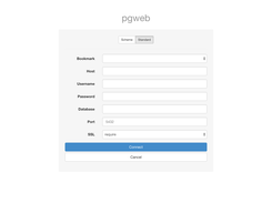 pgweb connect