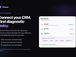 Connect your CRM, first diagnostic today