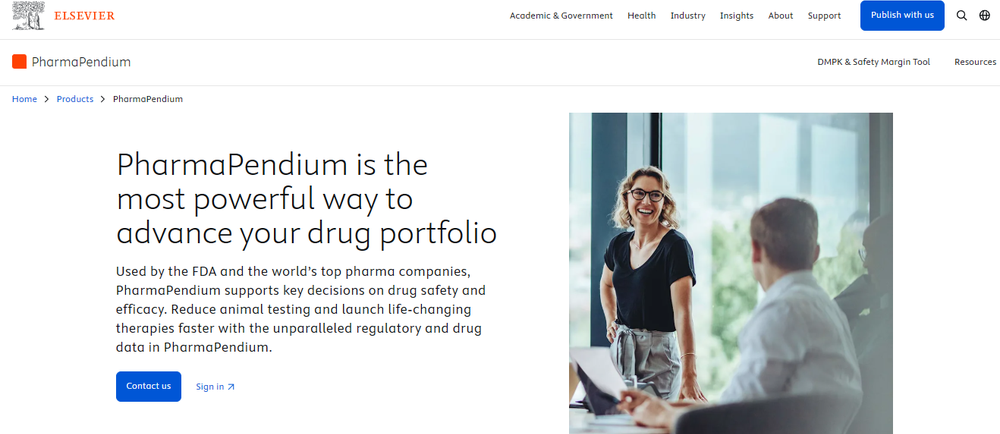 PharmaPendium Screenshot 1