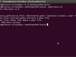 PharTools running on Ubuntu