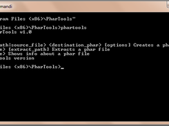 PharTools running on Windows