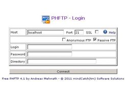 PHFTP Login (Options)