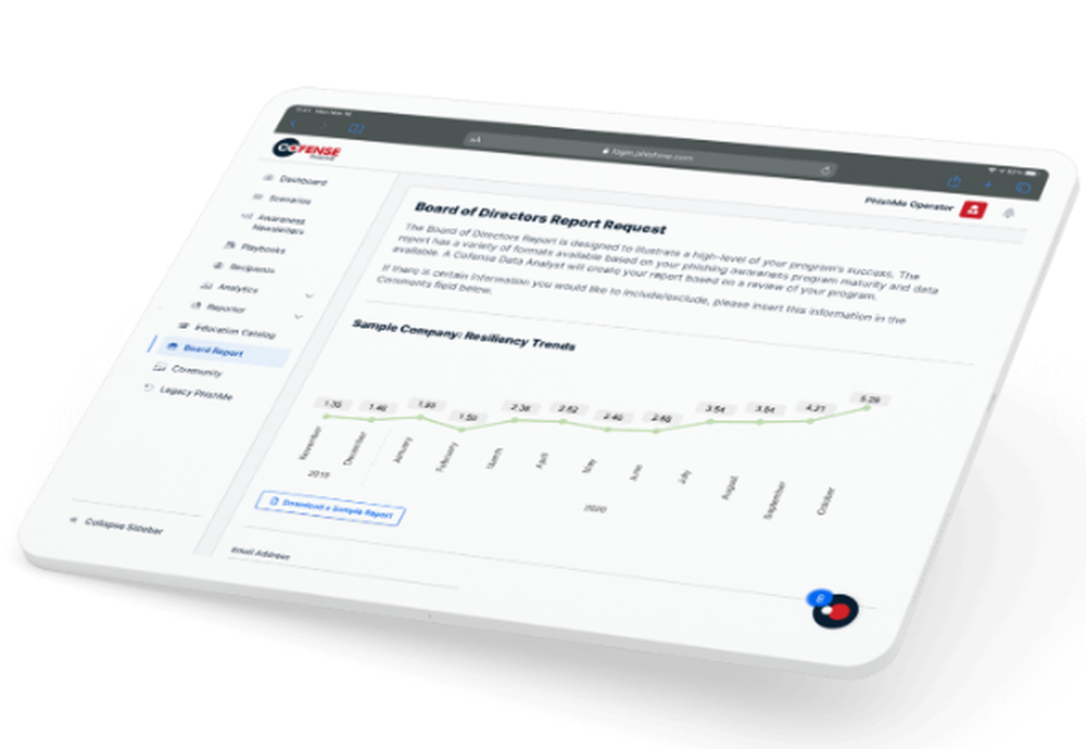 Cofense PhishMe Screenshot 1