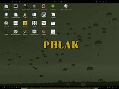 The desktop thus far for PHLAK LittleBoy beta 1