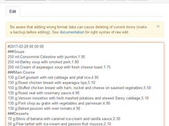 PhocaRestaurantMenu Screenshot 3