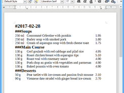 PhocaRestaurantMenu Screenshot 4