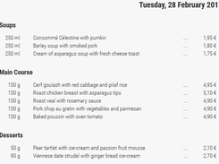 PhocaRestaurantMenu Screenshot 6