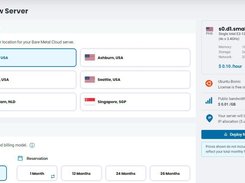 Bare Metal Cloud - Locations and Billing