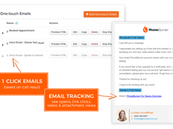 Send and track emails