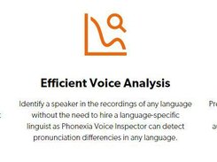 Phonexia Voice Inspector Screenshot 1