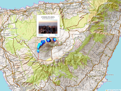 Map With Markers To Explore Trip