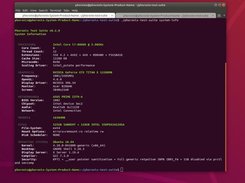 Phoronix Test Suite Screenshot 1