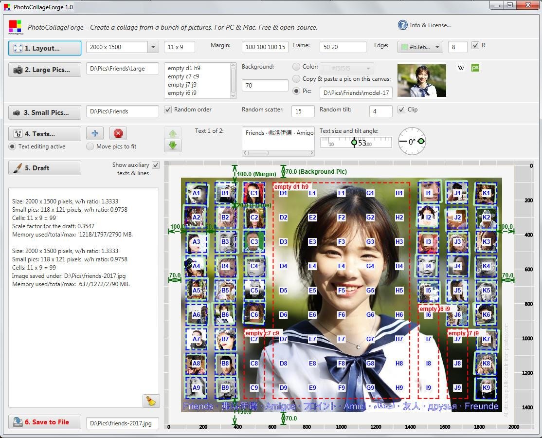 https://sourceforge.net/projects/photocollageforge/