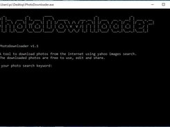 Main Program interface
