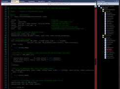 Blum Blum Shub pseudorandom number generation main function