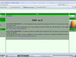 PHP-ACE Green theme