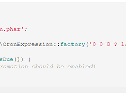 PHP Cron Expression Parser Screenshot 2