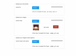 PHP Form Builder - file upload