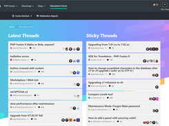 PHPFusion 9 Forum index