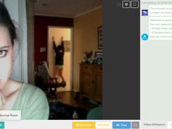 html5 random videochat roulette with next button