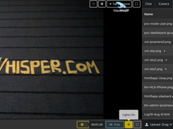 html5 videochat dark mode file sharing