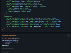 php-jsonq Screenshot 1