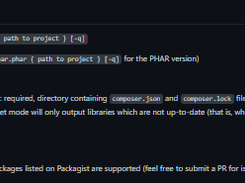php-libyear Screenshot 1