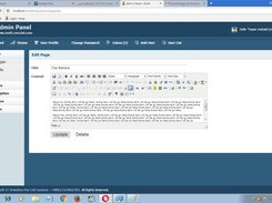 PHP OOP CMS BLOG Screenshot 5